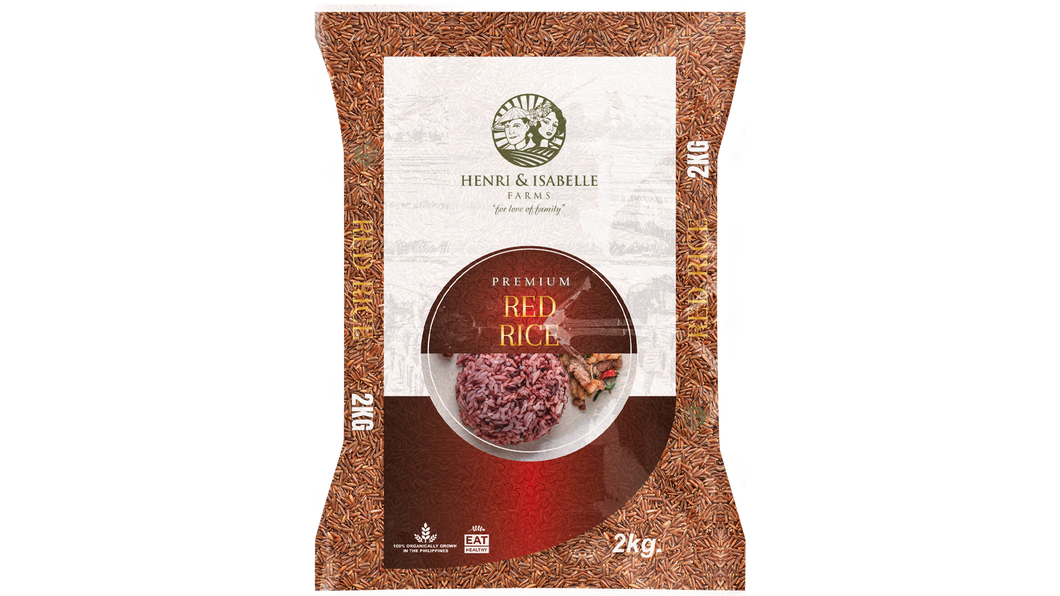 Henri & Isabelle Premium Local Red Rice